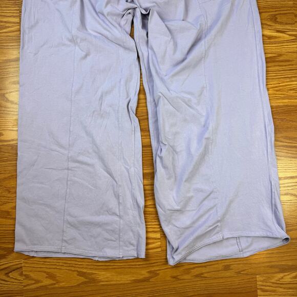 Free People FP Movement Hot Shot Sport Pants Steel Violet Womens Sz Large - Picture 5 of 12